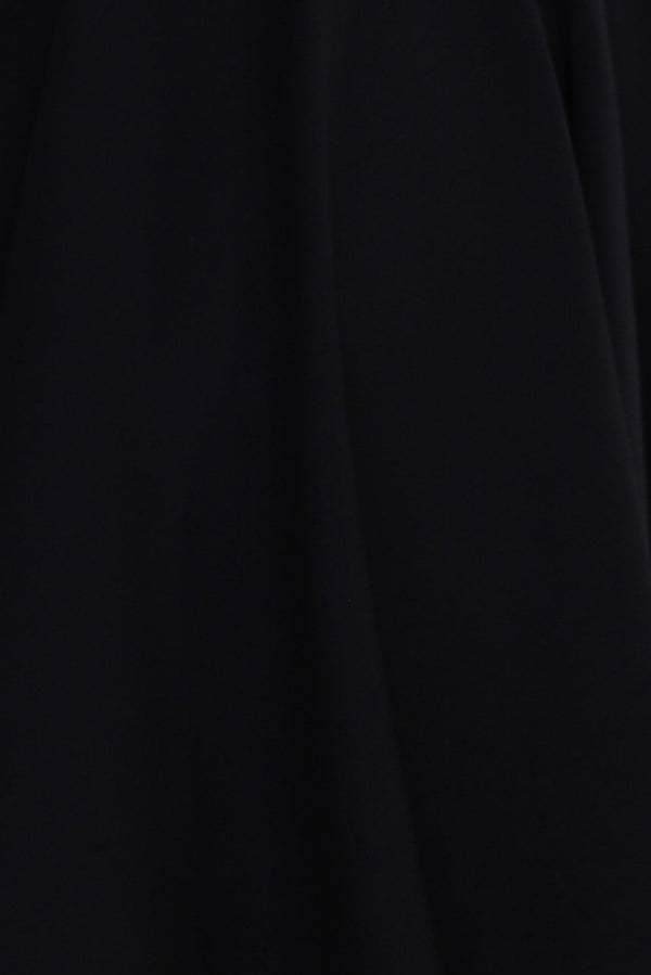 Rochie damă elegantă, neagră, cu trenă asimetrică